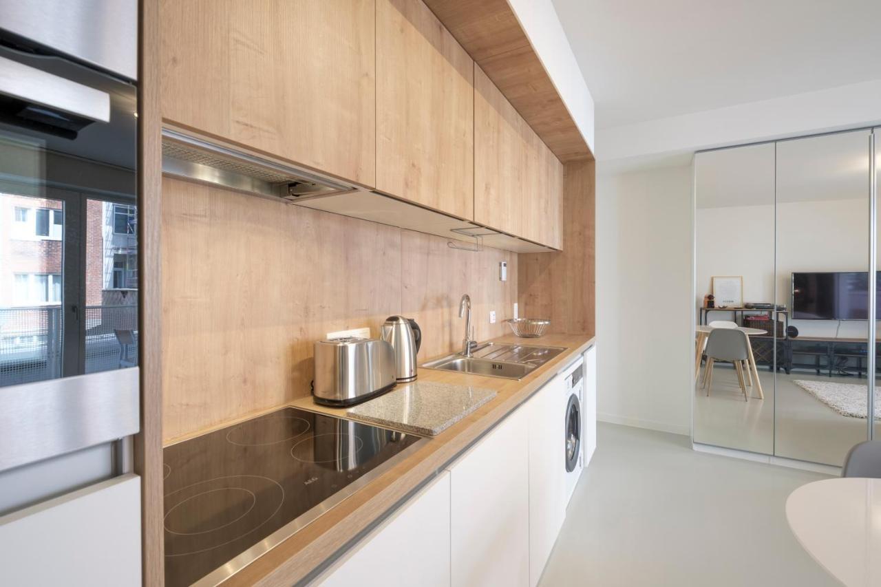 Apartamento Mini Loft With Terrace Bruselas Exterior foto
