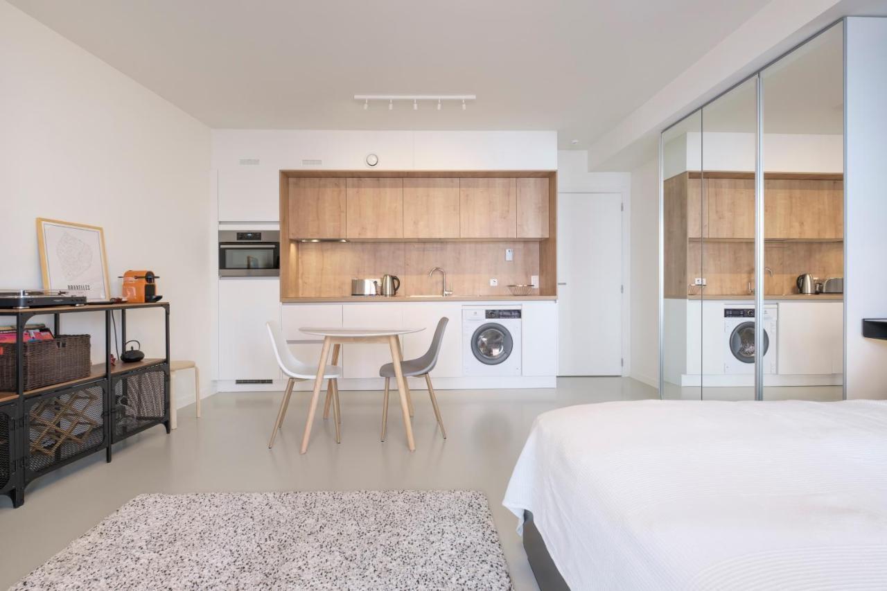 Apartamento Mini Loft With Terrace Bruselas Exterior foto