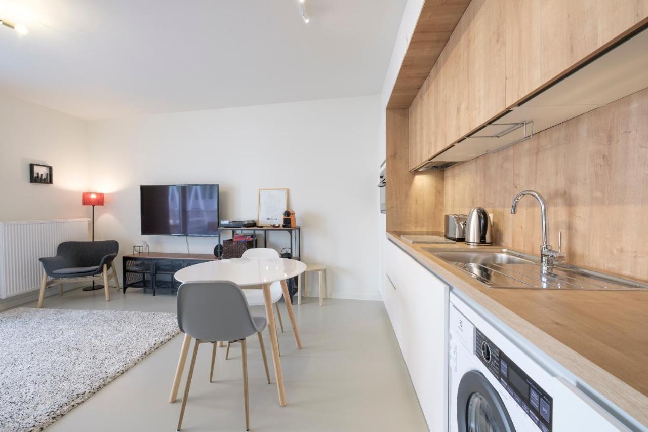 Apartamento Mini Loft With Terrace Bruselas Exterior foto